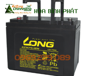 ẮC QUY LONG 12V-75Ah, KPH75-12N